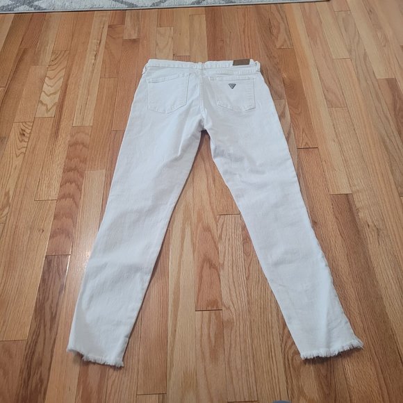 White Denim Guess Jeans - Picture 3 of 5